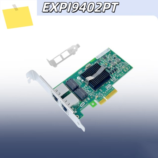EXPI 9402PT 82571 PCI-E 듀얼 포트 기가비트 네트워크 카드 제품 이미지