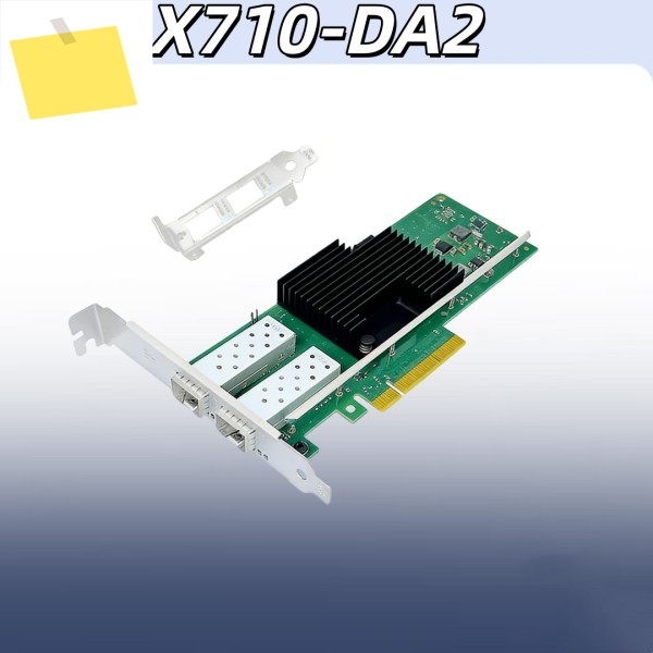 X710-DA2 10G 듀얼 포트 SFP+ PCIe x8 LAN 카드 이더넷 제품 이미지