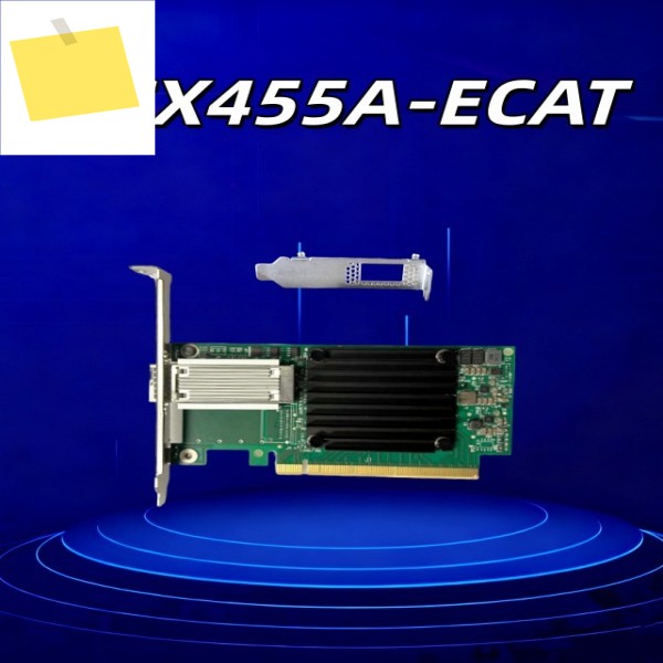 MCX455A-ECAT 100GbE EDR QSFP28 ConnectX-4 1 포트 VPI NIC 제품 이미지