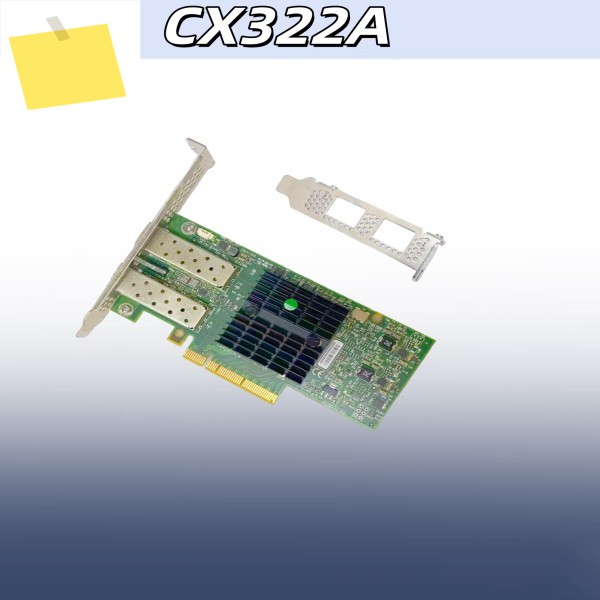 Mellanox ConnectX-3 확장 카드 CN-0W0RM9, 듀얼 포트, 네트워크 10Gb SFP, CX322A, 제품 이미지