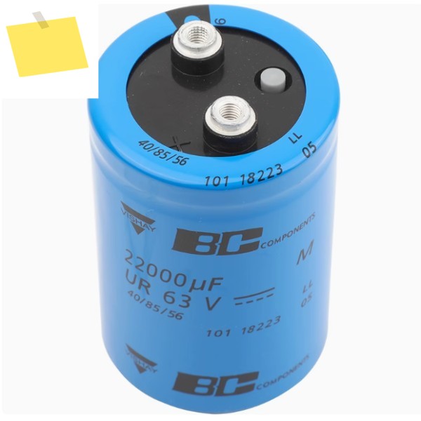 1PCS VISHAY 101 PHR-ST 시리즈 22000uF 63V 발열 오디오 필터 전해 커패시터 제품 이미지