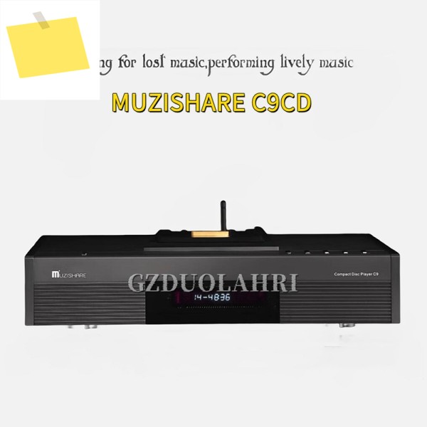 MUZISHARE C9 밸런스드 튜브 CD 플레이어 & ES9038Q2M 디코더 고해상도 블루투스 6KE8 램프 버퍼 제품 이미지