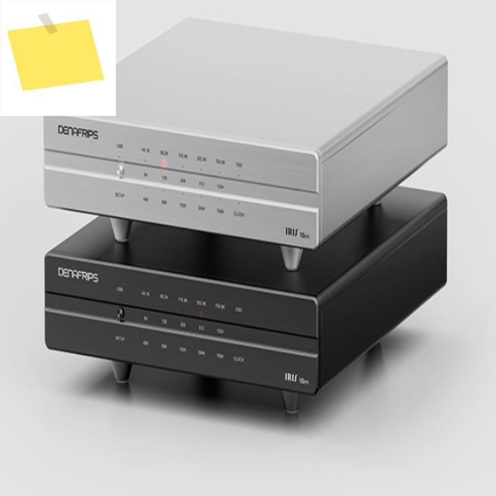 데나프립스 IRIS 15세대 DDC USB 디지털 인터페이스 외장 클럭 24비트 192kHz DSD1024 트루 무손실 음향 효과 제품 이미지