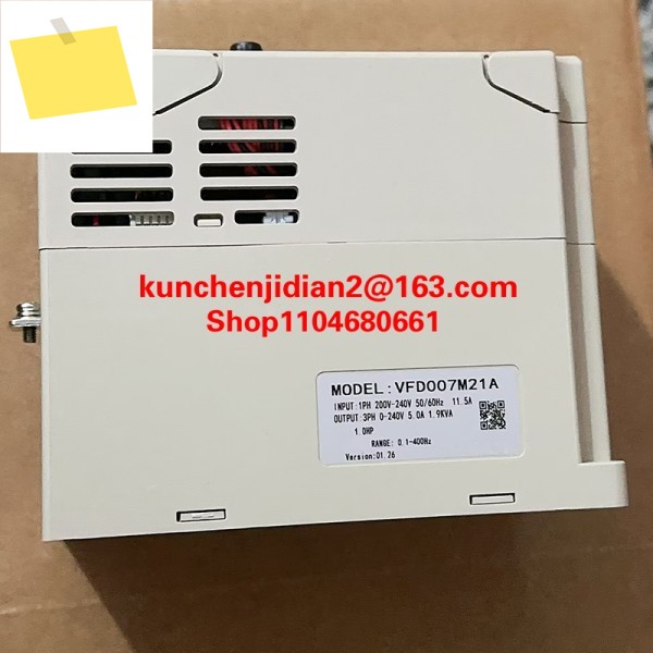 VFD17AMS43ANSAA VFD022M43B 신품 주파수 변환기 제품 이미지