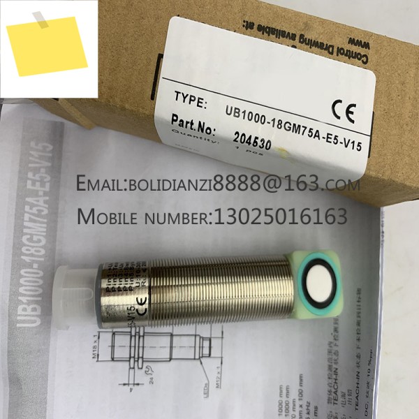 UB1000-18GM75A-I-V15 완전 새 제품 원본 센서 제품 이미지