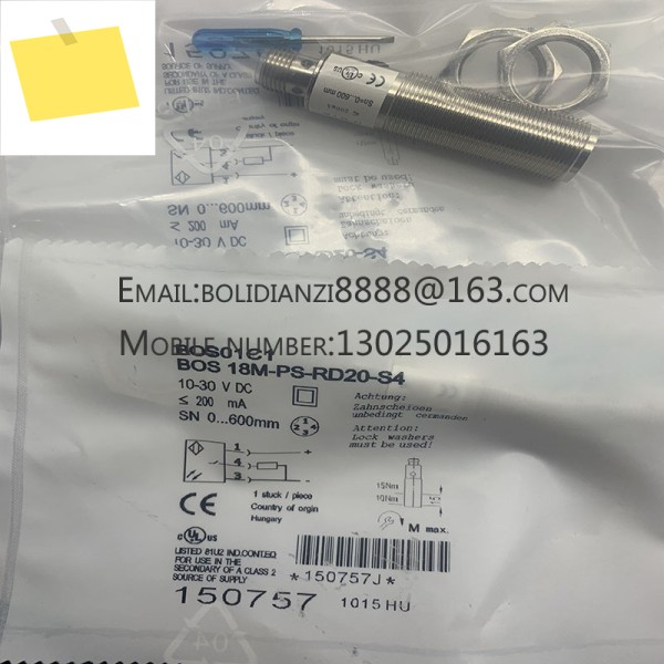 BOS01C1 18M-PS-RD20-S4 BLE 신품 근접 스위치 센서 제품 이미지
