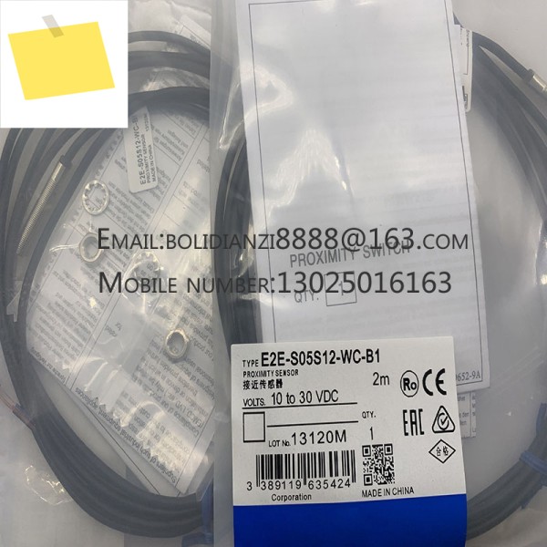 E2E-CR6C1 M3 E2E-S05S12-WC-B1-R E2E-X3B4-IL2 신품 센서 제품 이미지