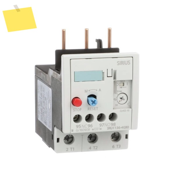 신품 브랜드의 3RU1136-4GB0 PLC 컨트롤러 과부하 릴레이 및 전용 제품 이미지