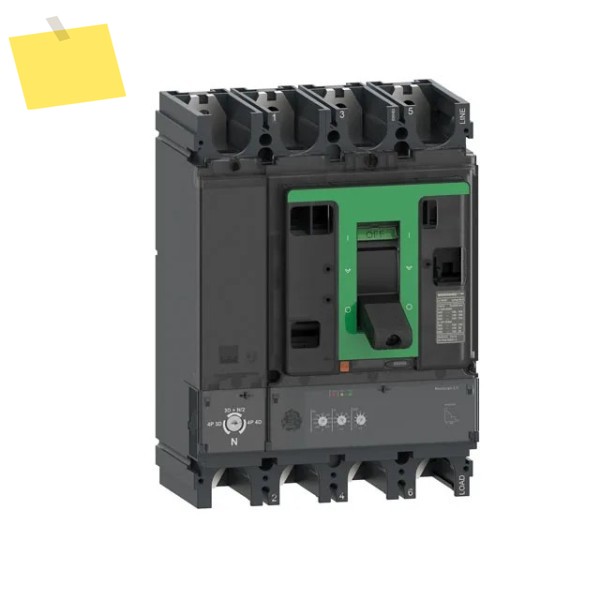 신품 New50kA415VAC 40040 ° C 조정 가능 9단계 설정 C40N42D400 회로 차단기 제품 이미지