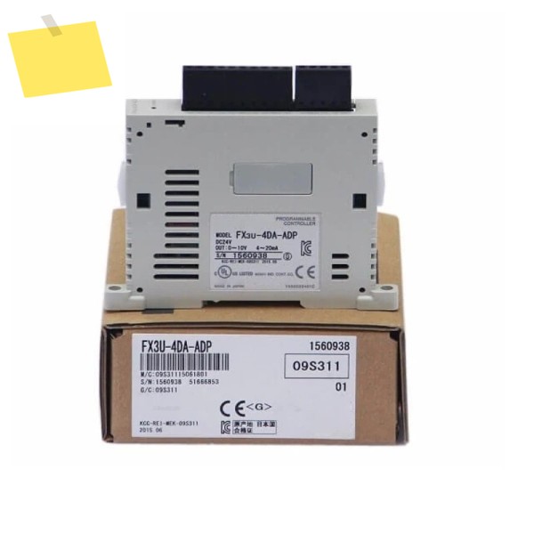 신품 브랜드의 새롭고 FX3U-4DA-ADP 아날로그 입력 모듈 PLC 프로그래머블 컨트롤러 제품 이미지