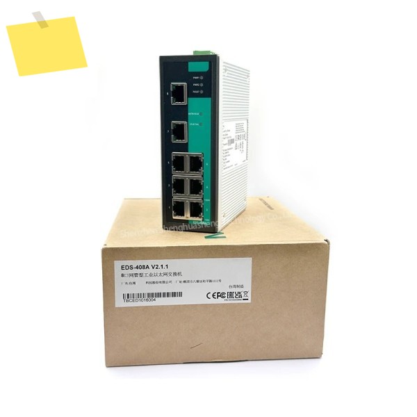 신품 브랜드의 EDS-408A 관리형 이더넷 스위치 PLC 프로그래머블 컨트롤러 제품 이미지