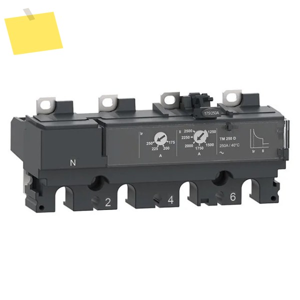 신품 160A 열자기식 4극 회로 차단기 4D 트립 유닛 C164TM160 제품 이미지