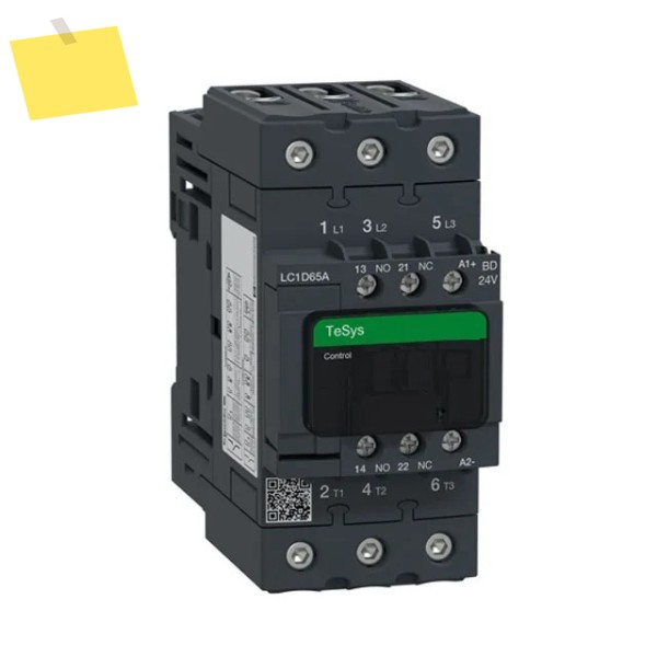 신품 인기 상품 3P AC 440V 65A DC 표준 코일 LC1D65ABD 접촉기 제품 이미지