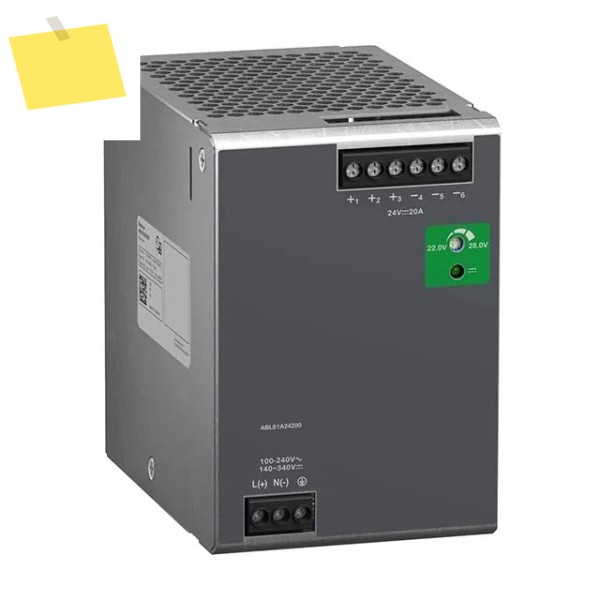 신품 NewOptimized ABLS1A24200-PLC PAC 및 전용 컨트롤러용 단상 24V 20A 조정형 전원 공급 장치 제품 이미지