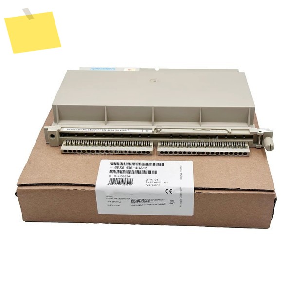 신품 브랜드의 6ES5436-4UA12 입력 모듈 PLC 프로그래머블 컨트롤러이더넷 통신 220V 작동 전압 포함 제품 이미지