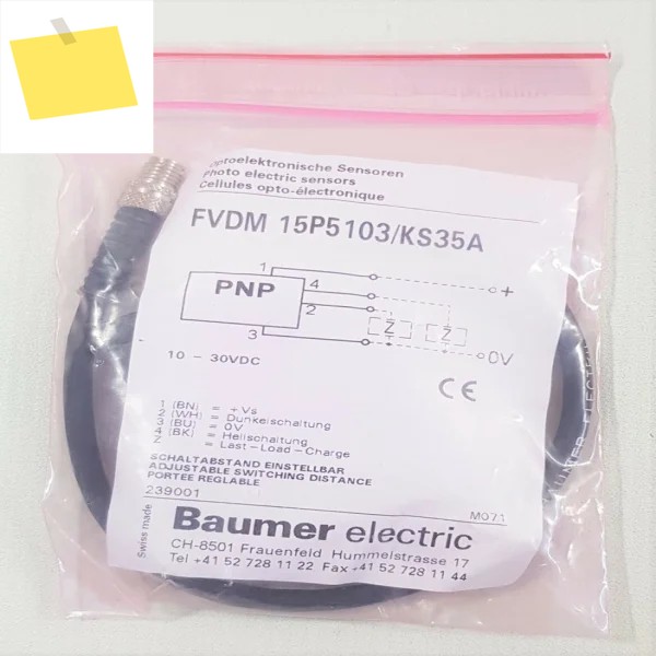 신품 Fvdm15p5103ks35a 광전자 센서 새 Spot Plc 제품 이미지