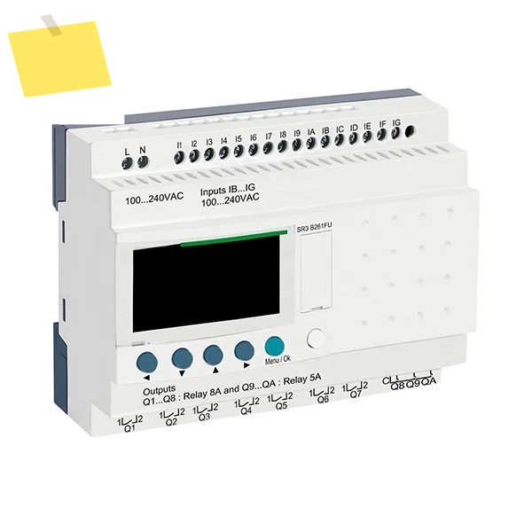 신품 NewNewNew Zelio Logic SR2 100~240V AC 시계형 디스플레이 스마트 릴레이 타임 SR3B261FU 제품 이미지