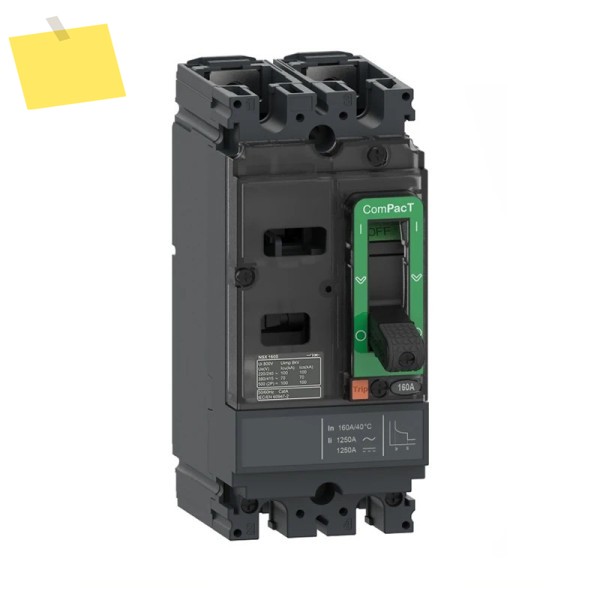 신품 C16M2TM125 NSX160M DC 380V 128 IO 소형 광전기 회로 차단기 PLC 프로그래밍 컨트롤러 제품 이미지