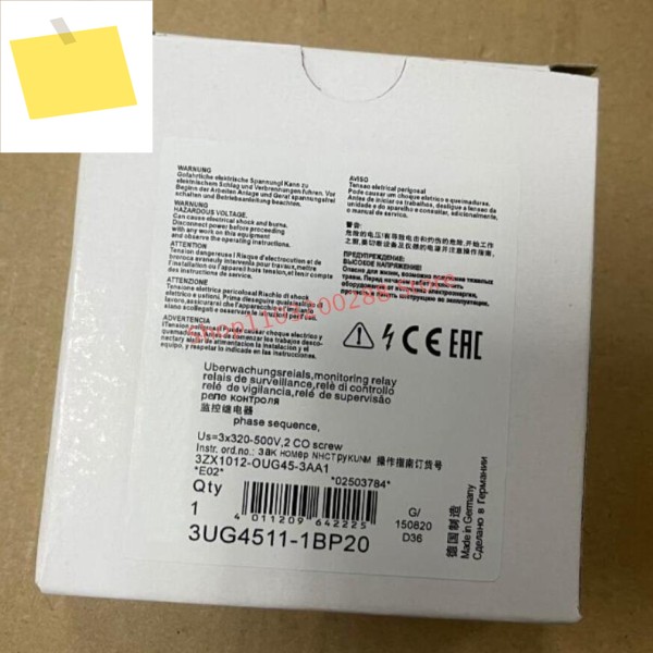 1PCS 릴레이 새 제품 3UG4511-1BP20 제품 이미지