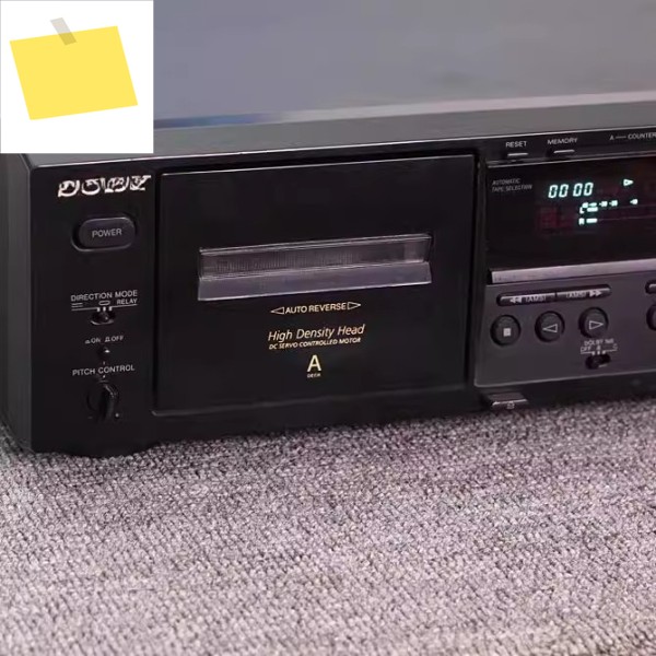 SONY TC-WE475 듀얼 카드 녹음, 전기 제어, 마그네틱 테이프 스탠드, 중고 기계 제품 이미지