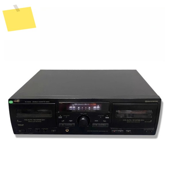JVC TD-W254 듀얼 카드 녹음 데크 테이프 기계 중고 제품 이미지