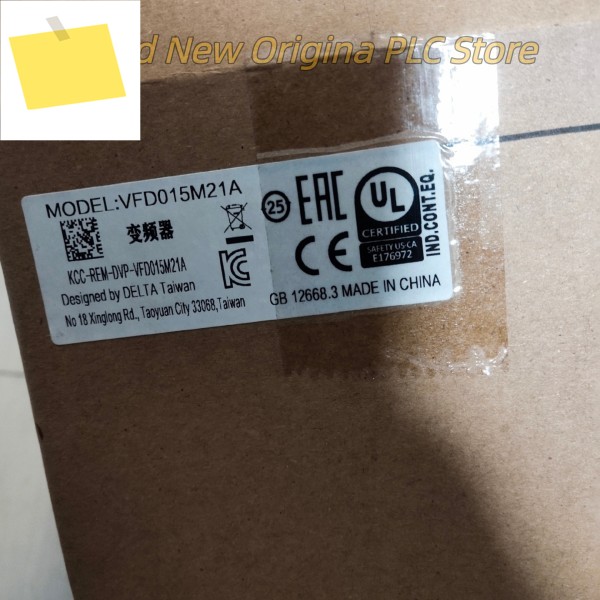 주파수 변환기 VFD015M21A 박스 내 새 제품 제품 이미지