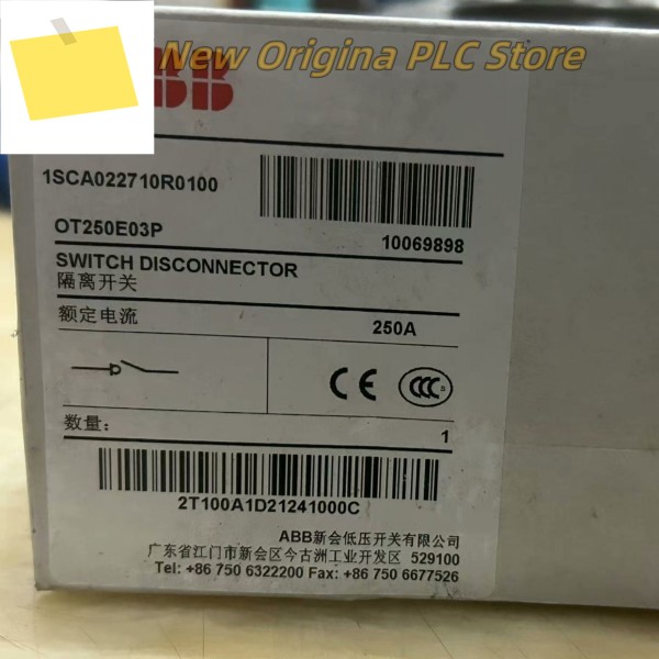 OT250E03K 1SCA022763R5040 절연 스위치 신규 제품 이미지