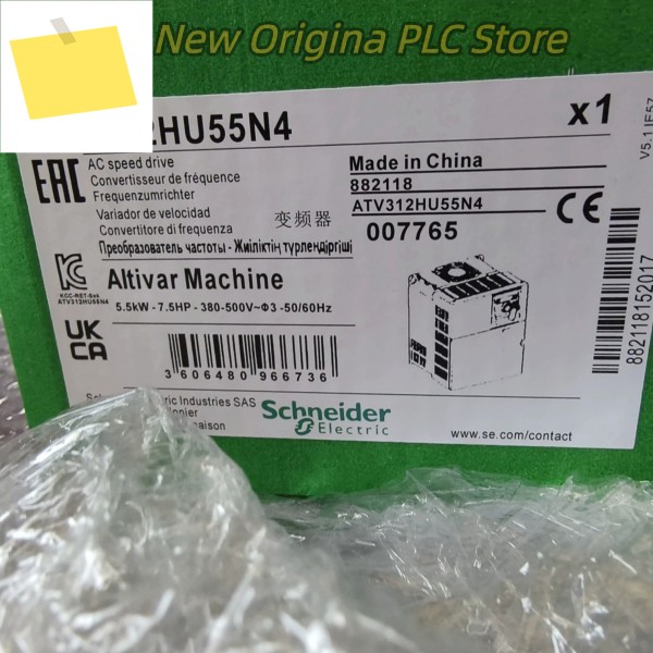 ATV312HU55N4 380-500V 5.5KW 100% 새 제품 주파수 변환기 제품 이미지