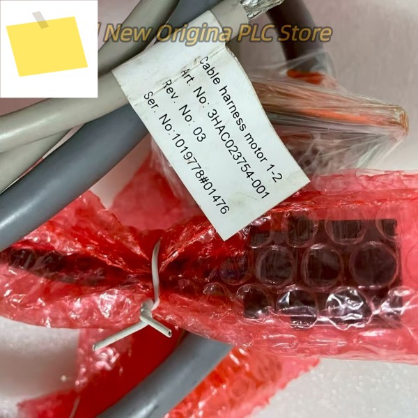 3HAC023754-001 모터 와이어 새 제품 박스 포장 제품 이미지