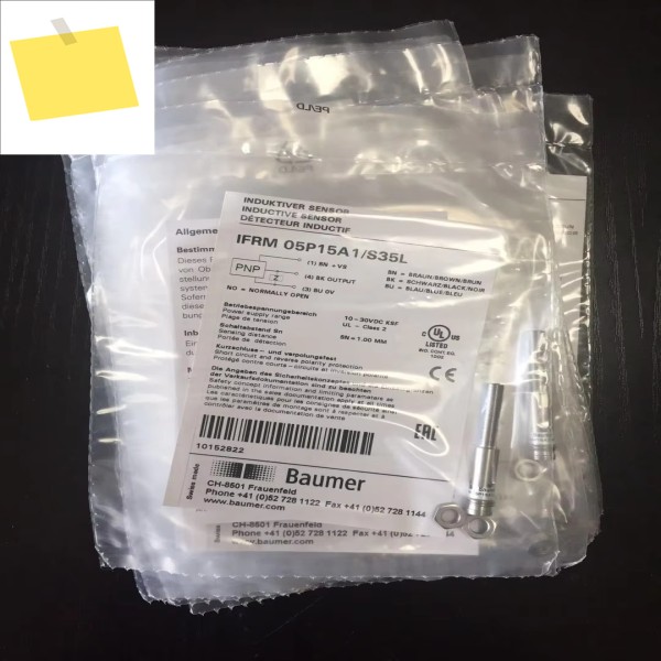 Baumer ifrm 05p15a1 s35l 근접 스위치 센서 제품 이미지