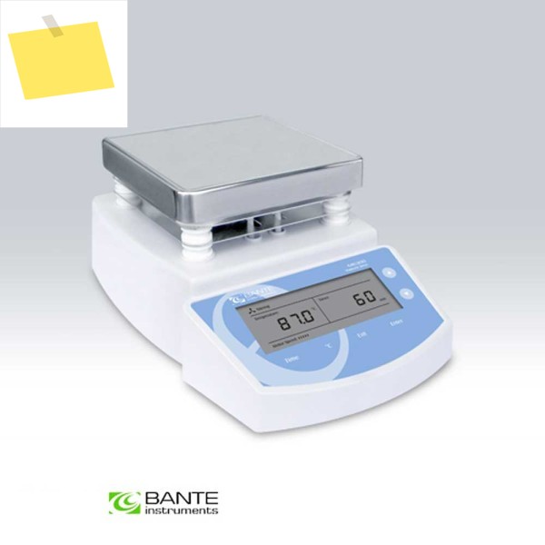 자기 교반기 핫 플레이트 선택 가능한 시간 최대 가열 300 섭씨 BANTE 타이밍 제품 이미지