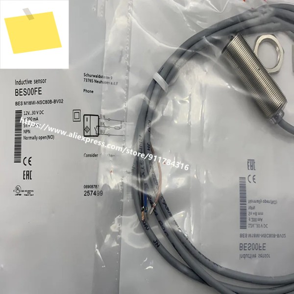 3Pcs 신품 고품질 Balluff 근접 스위치 BES M18MI-NOC50B-BV03 제품 이미지