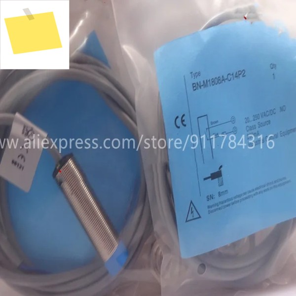 3pcs 신품 고품질 근접 스위치 BN-M1808A-C14P2 제품 이미지