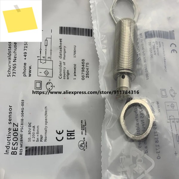 신품 고품질 Balluff 근접 스위치 BES02Z9 M18EG1-PSC50S-S04G-S 제품 이미지