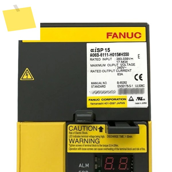 파누크 A06B-6111-H015 # H550 서보 드라이브 테스트 완료 제품 이미지