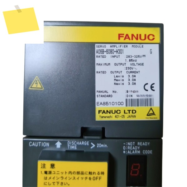 테스트 완료 ok Fanuc A06B-6080-H301 서보 드라이브 제품 이미지