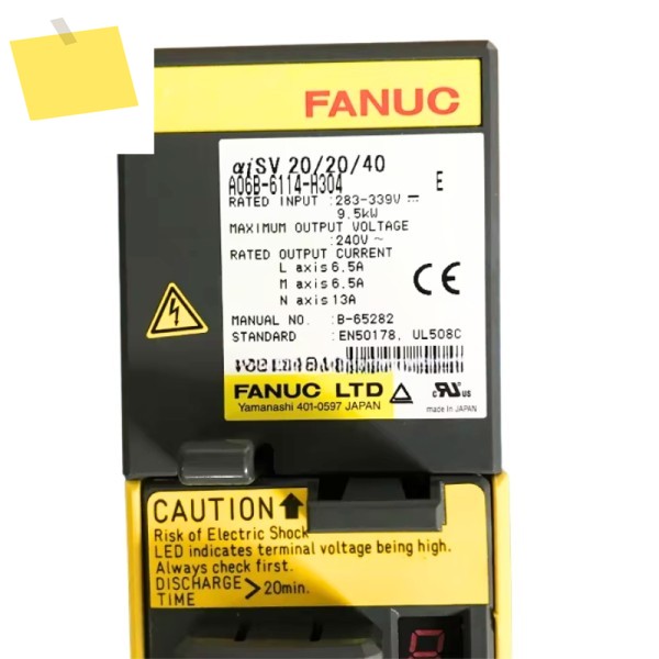 Fanuc A06B-6114-H304 서보 드라이브 테스트 완료, 신속 제품 이미지