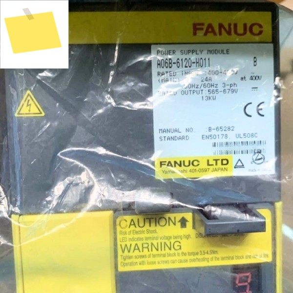 Fanuc A06B-6120-H011 서보 드라이브 테스트 완료, 신속 제품 이미지