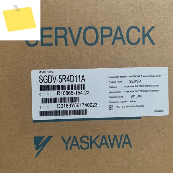새제품 야스카와 SGDV-5R4D11A 서보팩 1년 보증 제품 이미지