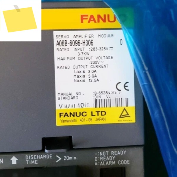Fanuc A06B-6096-H306 서보 드라이브 테스트 완료 정상 제품 이미지