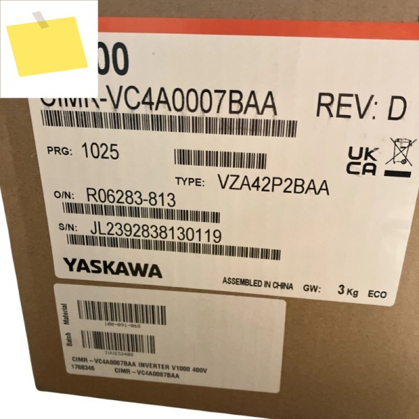 새제품 박스 야스카와 CIMR-VC4A007BAA 인버터 보증 1년 제품 이미지