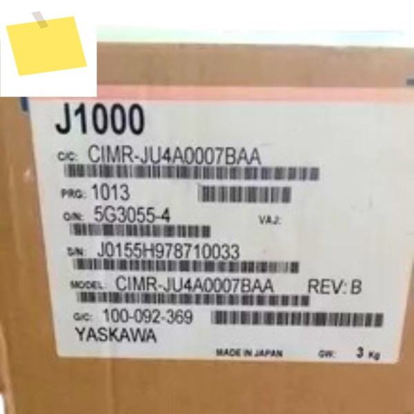 새제품 CIMR-JU4A0007BAA 야스카와 인버터 1년 보증 제품 이미지