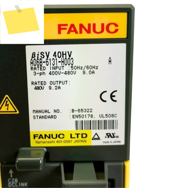Fanuc A06B-6131-H003 서보 드라이브 테스트 완료, 신속 제품 이미지