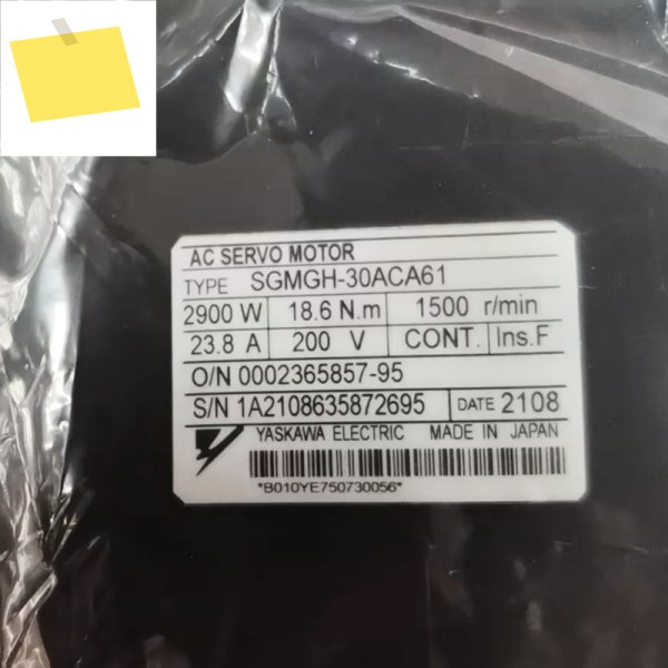 새제품 야스카와 SGMGH-30ACA61 서보 모터 1년 보증 제품 이미지