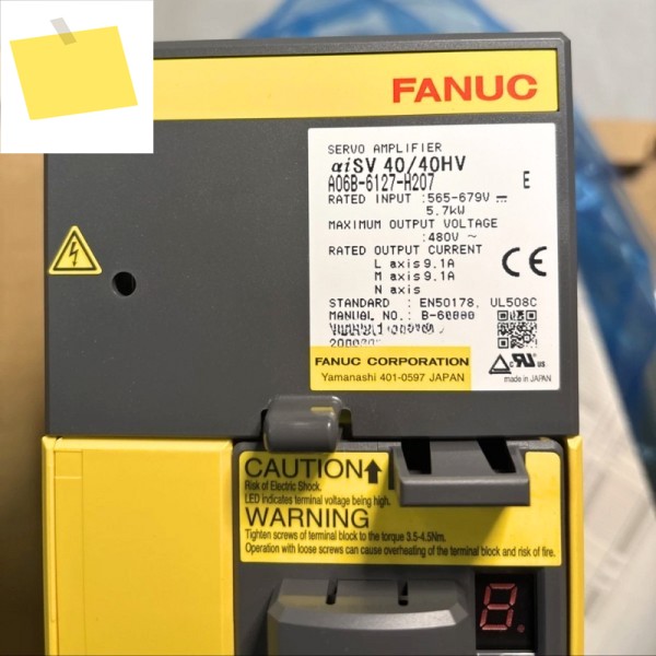 Fanuc A06B-6127-H207 서보 드라이브 테스트 완료, 신속 제품 이미지