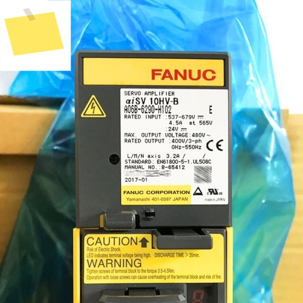 Fanuc A06B-6290-H102 전원 공급 장치 테스트 완료, 신속 제품 이미지
