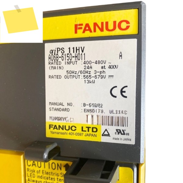 Fanuc A06B-6150-H011 서보 드라이브 테스트 완료, 신속 제품 이미지