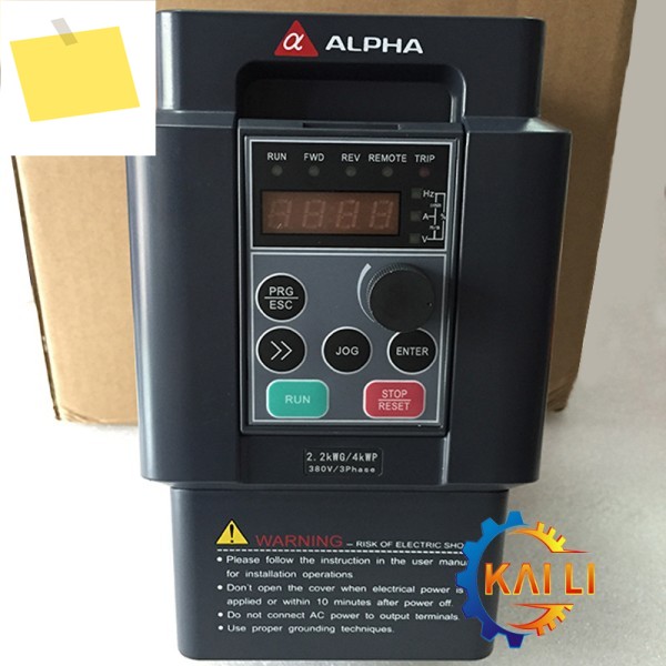 ALPHA6000E-3004GB35R5PB Α 계수 인버터 4KW 삼상 380V 제품 이미지