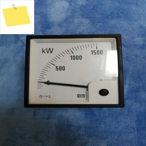 DEIF 단공 파워 미터 0~1500KW WQ-96X1200024104B 제품 이미지