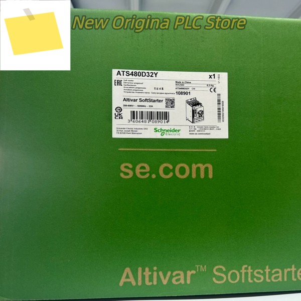 ATS480D62Y 62A 30kW 75A 새 제품 박스 포장 88A 45kW 소프트 스타터 제품 이미지